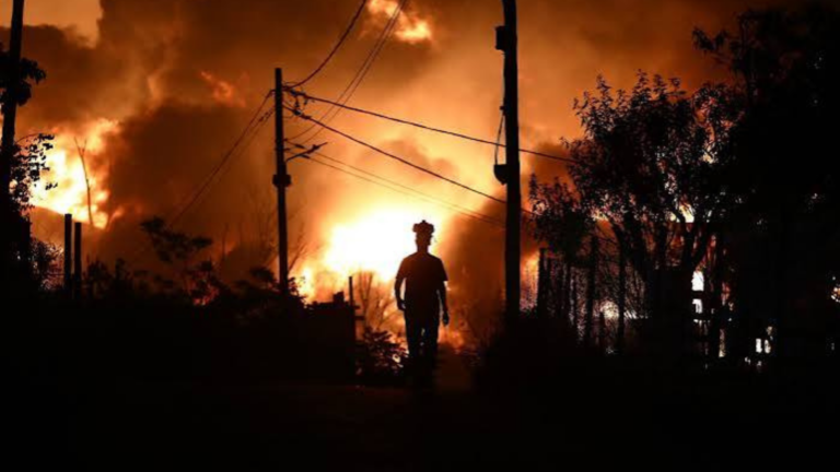 Wildfire Tears Through Southern France as Heatwave Fuels Rapid Spread