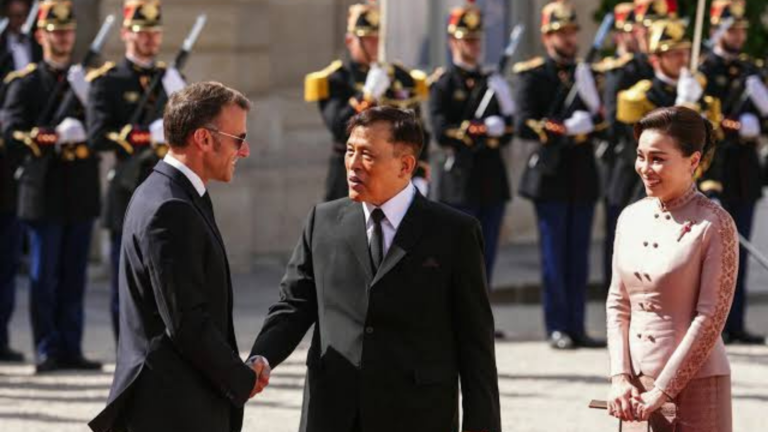 Thailand Denies Viral AI Image Claiming Macron Knelt Before King During State Visit