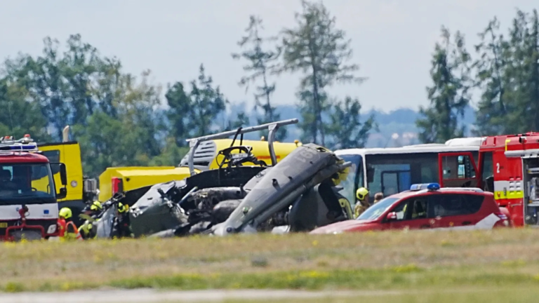 Czech Military Helicopter Crash Kills One, Injures Three at Náměšť Air Base