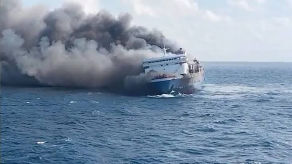 Five Dead, 41 Missing After Indonesian Ferry Fire; Major Rescue Operation Underway