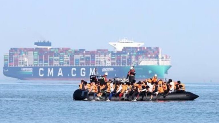 More Than 150 Migrants Rescued After Channel Boat Bursts Into Flames