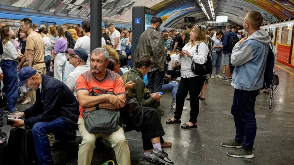 Russian Drone Barrage Pounds Kyiv for Fifth Straight Day as Attacks Intensify Across Ukraine