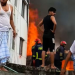Furniture Warehouse Fire in Dhaka’s Badda Brought Under Control Within an Hour