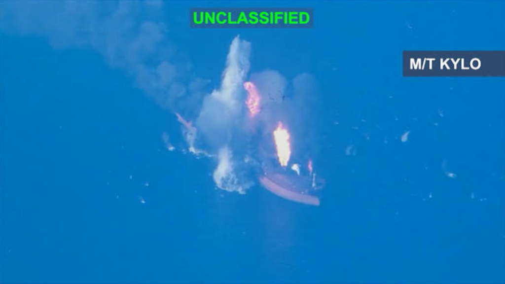 US-Iran Tensions Escalate as American Strikes Sink Tanker and Trigger Fresh Retaliation