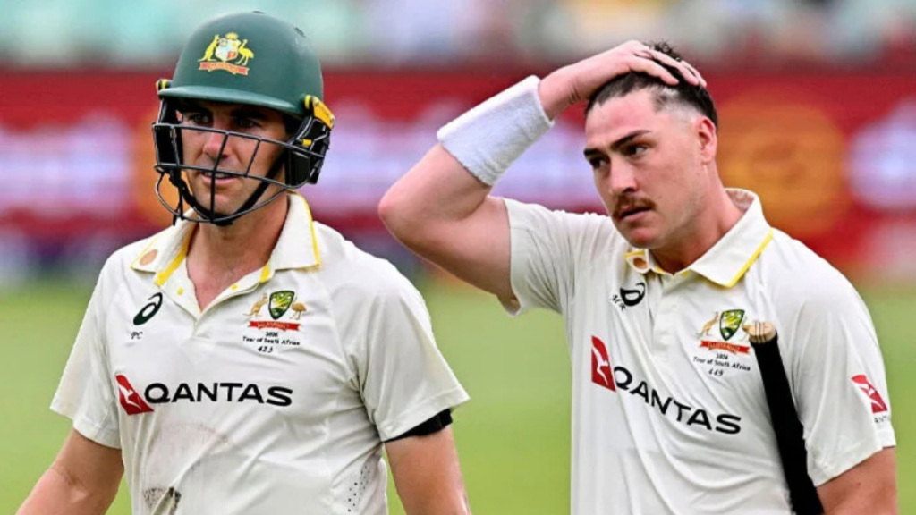 Australia Declare with 420-Run Lead as Renshaw and Cummins Shine