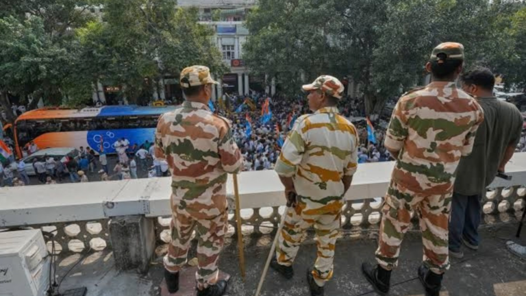 Delhi Under Heavy Security Ahead of Major Protest