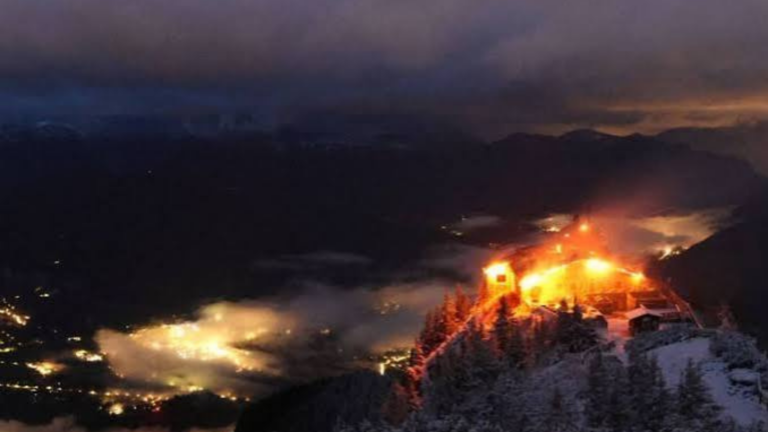 Fire Engulfs Hitler’s Historic Eagle’s Nest Retreat in Germany as Police Detain Suspect