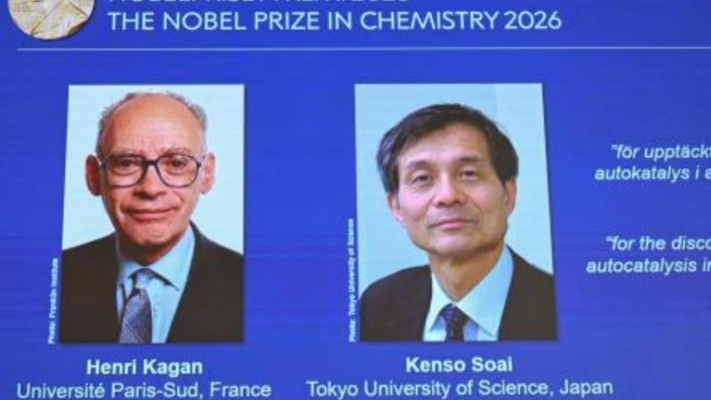 Kagan and Soai Win Nobel Prize in Chemistry for Groundbreaking Work on Molecular Mirror Images