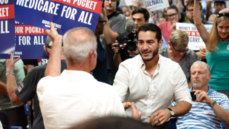 Trump Targets Senate Candidate Abdul El-Sayed in Heated Michigan Campaign Rally